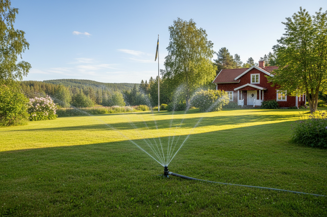 Vattning av ny gräsmatta - hur mycket och hur ofta?