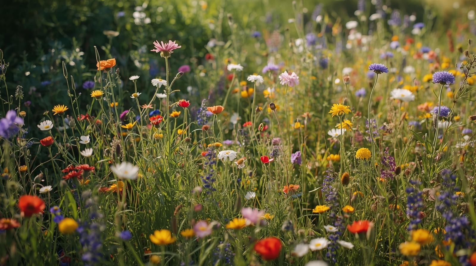 Frömatta Ängsblommor